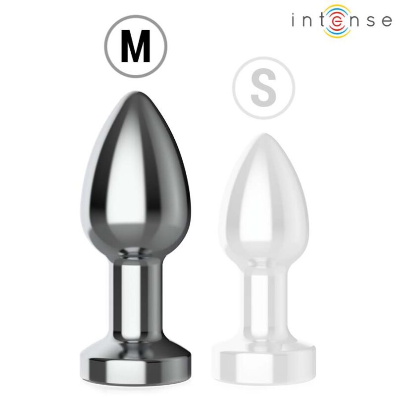 INTENSE – VIBRATING METAL ANAL PLUG WITH LED LIGHTS AND REMOTE CONTROL – SIZE M Anal Sex Toys | SEX Shop Ireland 10