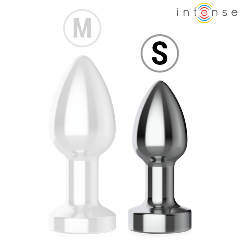 INTENSE – VIBRATING METAL ANAL PLUG WITH LED LIGHTS AND REMOTE CONTROL – SIZE S Anal Sex Toys | SEX Shop Ireland 10
