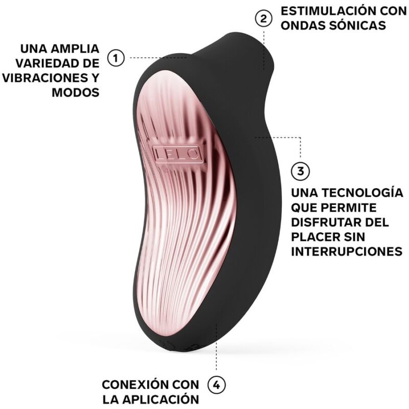 LELO – SONA 3 CRUISE SONIC CLITORAL MASSAGER BLACK Clitoral Sucking Vibrator | SEX Shop Ireland 7