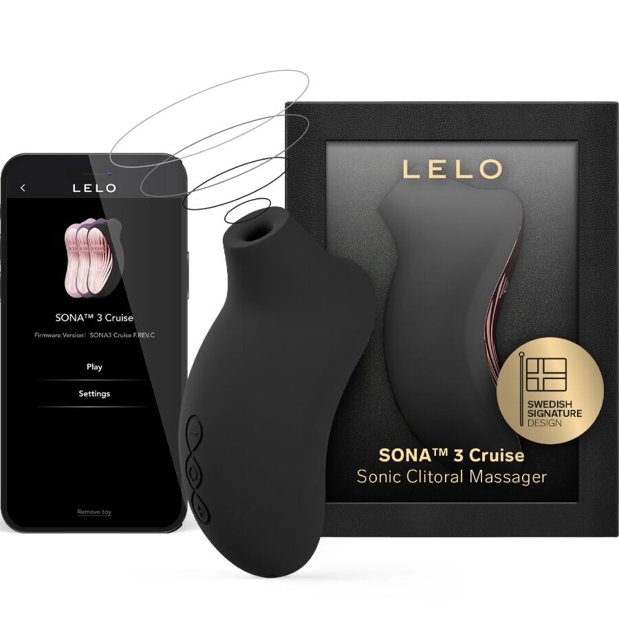 LELO – SONA 3 CRUISE SONIC CLITORAL MASSAGER BLACK Clitoral Sucking Vibrator | SEX Shop Ireland 4 LELO – SONA 3 CRUISE SONIC CLITORAL MASSAGER BLACK Clitoral Sucking Vibrator | SEX Shop Ireland 4