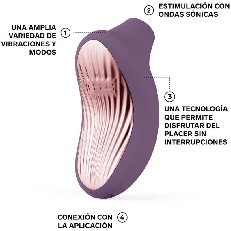 LELO – SONA 3 CRUISE SONIC CLITORAL MASSAGER PLUM Clitoral Sucking Vibrator | SEX Shop Ireland 7