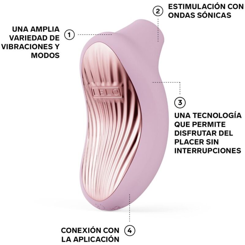 LELO – SONA 3 CRUISE SONIC CLITORAL MASSAGER SOFT PINK Clitoral Sucking Vibrator | SEX Shop Ireland 7