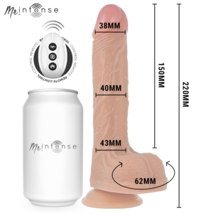 MR INTENSE – BALDWIN REALISTIC PENIS REMOTE CONTROL 22 CM -O- 4 CM Dildos | SEX Shop Ireland 3
