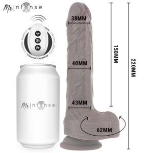 MR INTENSE – MATT REALISTIC MULTIFUNCTION WITH VIBRATION UP AND DOWN REMOTE CONTROL 22 CM -O- 4 CM Dildos | SEX Shop Ireland 3