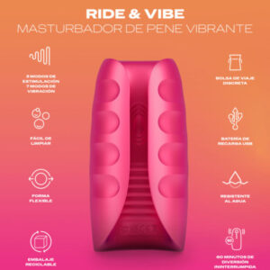 DUREX – TOY RIDE & VIBE VIBRATOR MASTURBATOR Egg Masturbators | SEX Shop Ireland 3