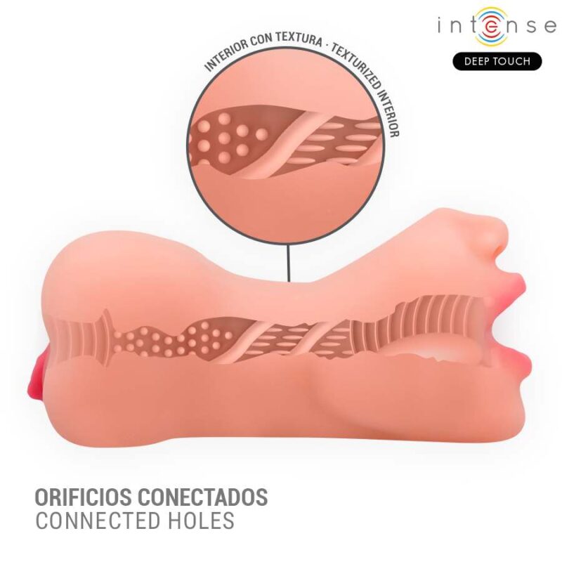 INTENSE DEEP TOUCH – RILEY DOUBLE MOUTH & VAGINA MASTURBATOR Sex Toys | SEX Shop Ireland 7