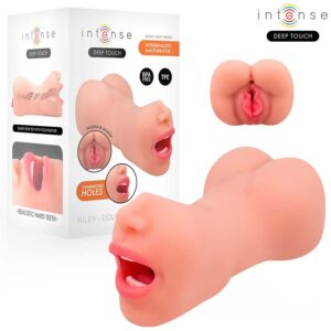 INTENSE DEEP TOUCH – RILEY DOUBLE MOUTH & VAGINA MASTURBATOR Sex Toys | SEX Shop Ireland
