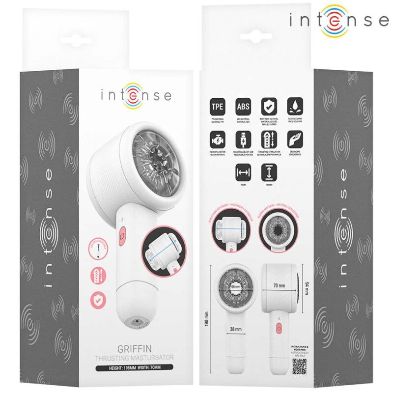 INTENSE – GRIFFIN MASTURBATOR WITH ADVANCED THRUST Accessories for the penis | SEXstore.ie 6