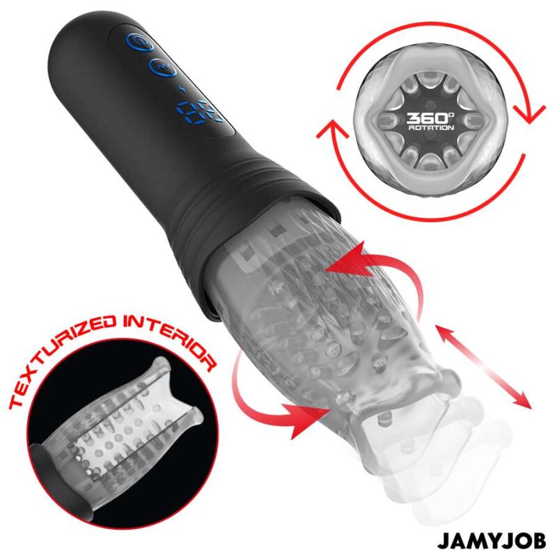 JAMYJOB – BLOW-R MASTURBATOR WITH THRUSTING AND ROTATION Automatic Masturbators | SEX Shop Ireland 5