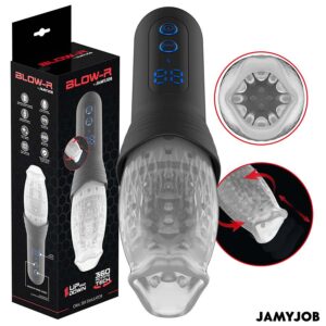 JAMYJOB – BLOW-R MASTURBATOR WITH THRUSTING AND ROTATION Automatic Masturbators | SEX Shop Ireland