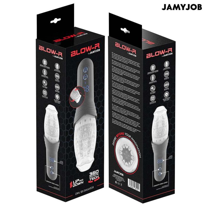 JAMYJOB – BLOW-R MASTURBATOR WITH THRUSTING AND ROTATION Automatic Masturbators | SEX Shop Ireland 8