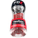 PDX ELITE – STROKER VIEWTUBE 2 SPIRAL COMPRESSION TRANSPARENT Fleshlights | SEX Shop Ireland 8