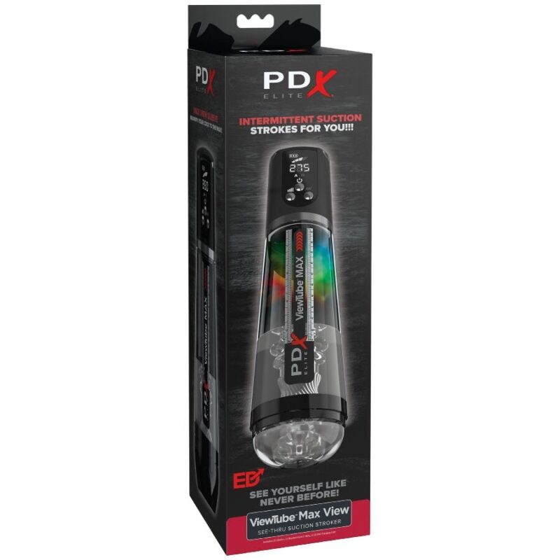 PDX ELITE – VIEWTUBE MAX VIEW AUTOMATIC MASTURNADOR WITH TRANSPARENT SUCTION Automatic Masturbators | SEX Shop Ireland 8