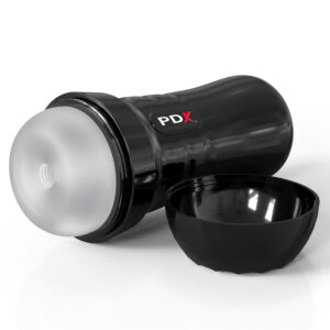 PDX EXTREME – SLIDE & GLIDE SELF-LUBRICATING MASTURBATOR CLEAR Fleshlights | SEX Shop Ireland 3