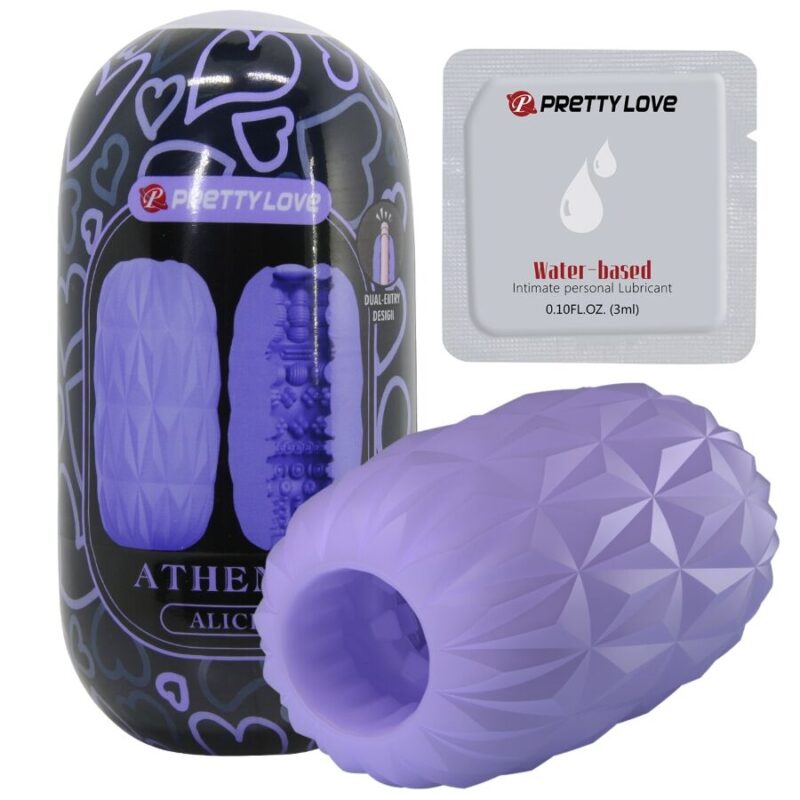 PRETTY LOVE – ATHENA ALICE MALE MASTURBATOR PURPLE Fleshlights | SEX Shop Ireland 6