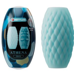 PRETTY LOVE – ATHENA EROS SILICONE MALE MASTURBATOR SKY BLUE Egg Masturbators | SEX Shop Ireland