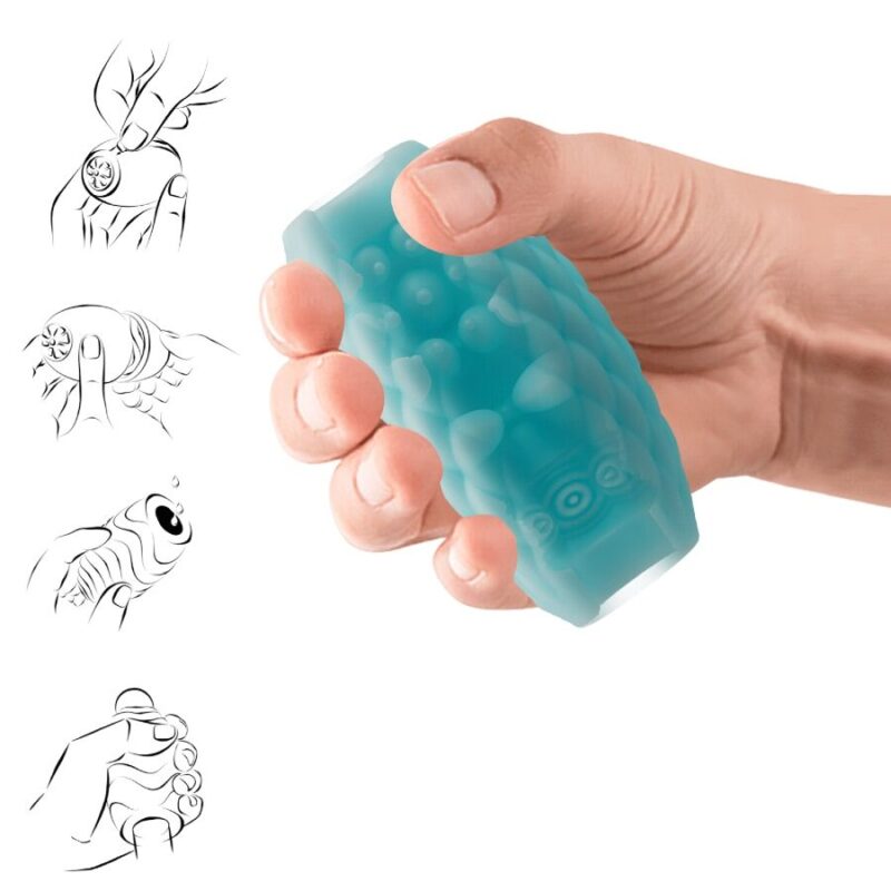 PRETTY LOVE – ATHENA EROS SILICONE MALE MASTURBATOR SKY BLUE Egg Masturbators | SEX Shop Ireland 9