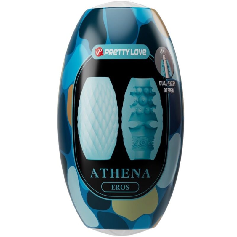 PRETTY LOVE – ATHENA EROS SILICONE MALE MASTURBATOR SKY BLUE Egg Masturbators | SEX Shop Ireland 11