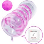 PRETTY LOVE – FANTASY MALE MASTURBATOR WITH INTERNAL SPIRAL AND TRANSPARENT BALLS Egg Masturbators | SEX Shop Ireland 15