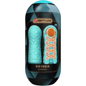 PRETTY LOVE – VICTORIA CASPAR MASTURBATOR AQUA GREEN Egg Masturbators | SEX Shop Ireland 4