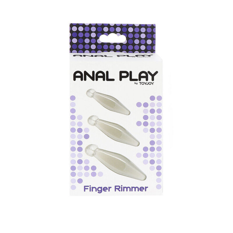 TOYJOY – ANAL PLAY 3-PIECE TRANSPARENT FINGER RIMMER Anal Sex Toys | SEX Shop Ireland 6