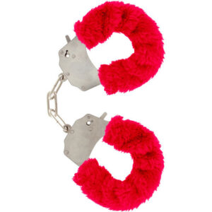 TOYJOY – FURRY FUN CUFFS BONDAGE RED Fetish / Bondage | SEX Shop Ireland