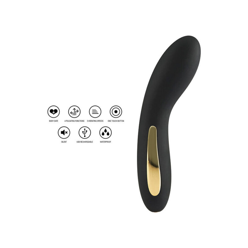 TOYJOY – LUMINATE LIGHT VIBRATOR BLACK G-spot Vibrators | SEX Shop Ireland 5