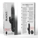BLACK&SILVER – KENJI UP & DOWN RABBIT VIBRATOR + WATCHME REMOTE CONTROL Rabbit Vibrators | SEX Shop Ireland 18
