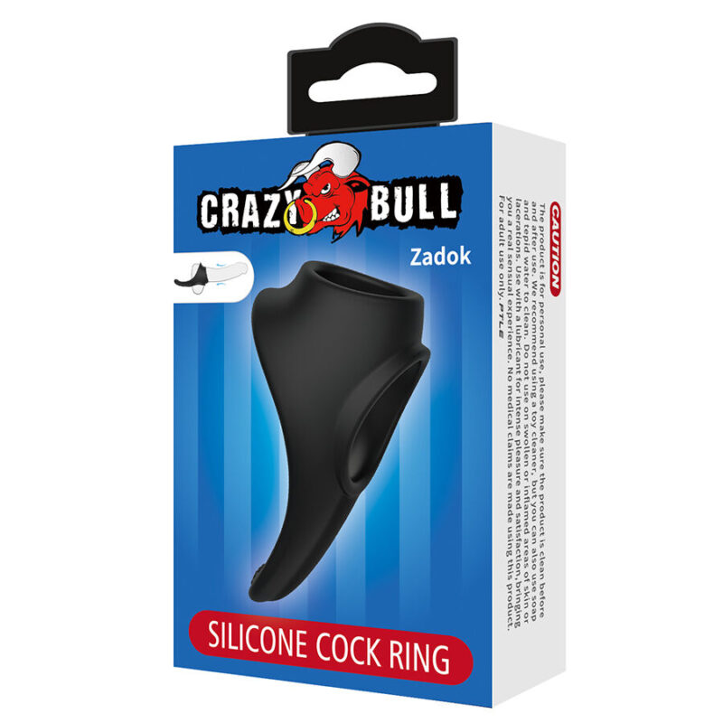 CRAZY BULL – ZADOK ERGONOMIC RING WITH PERINEAL STIMULATOR Cock Rings | SEX Shop Ireland 11