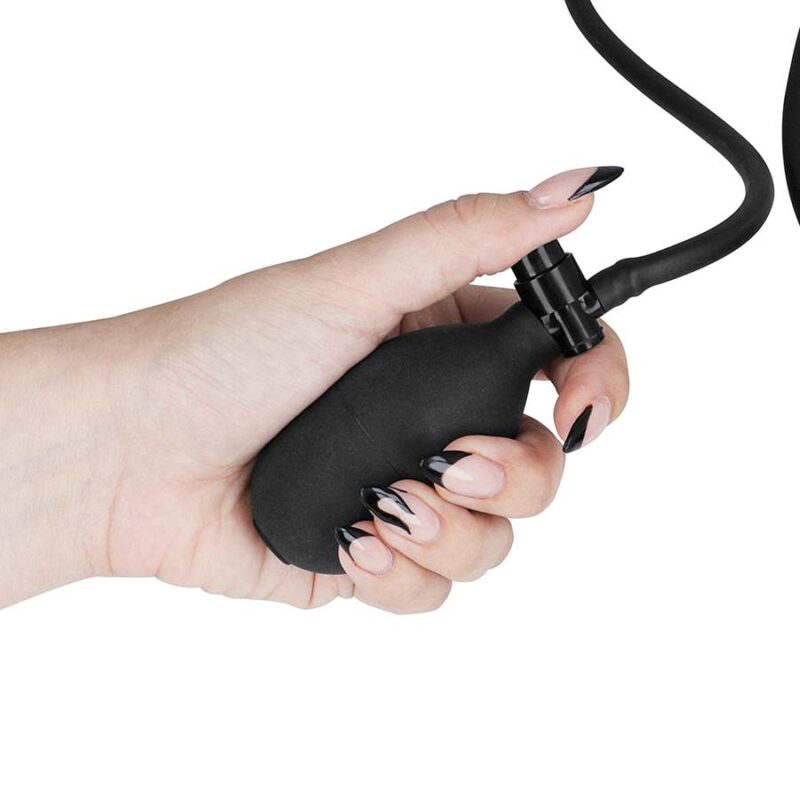 FETISH SUBMISSIVE BONDAGE – INFLATABLE STRANGLING COLLAR WITH CHAIN BDSM Collars | SEX Shop Ireland 11