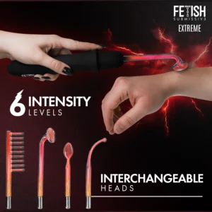 FETISH SUBMISSIVE – HIGH FREQUENCY ELECTROSTIMULATION WAND Electro Shock Sex Toys | SEX Shop Ireland 3