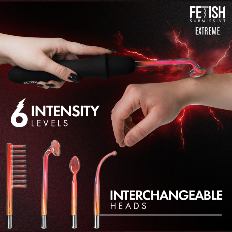 FETISH SUBMISSIVE – HIGH FREQUENCY ELECTROSTIMULATION WAND Electro Shock Sex Toys | SEX Shop Ireland 5