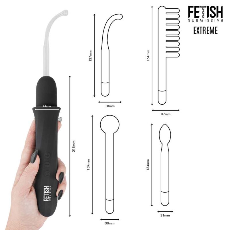 FETISH SUBMISSIVE – HIGH FREQUENCY ELECTROSTIMULATION WAND Electro Shock Sex Toys | SEX Shop Ireland 9