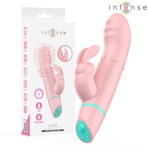 INTENSE – ALVIN RABBIT STIMULATOR & ROLLING VIBRATOR + OSCILLATING Rabbit Vibrators | SEX Shop Ireland