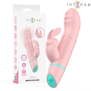 INTENSE – ALVIN RABBIT STIMULATOR & ROLLING VIBRATOR + OSCILLATING Rabbit Vibrators | SEX Shop Ireland