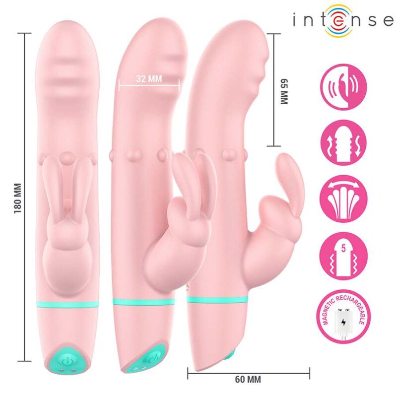 INTENSE – ALVIN RABBIT STIMULATOR & ROLLING VIBRATOR + OSCILLATING Rabbit Vibrators | SEX Shop Ireland 8