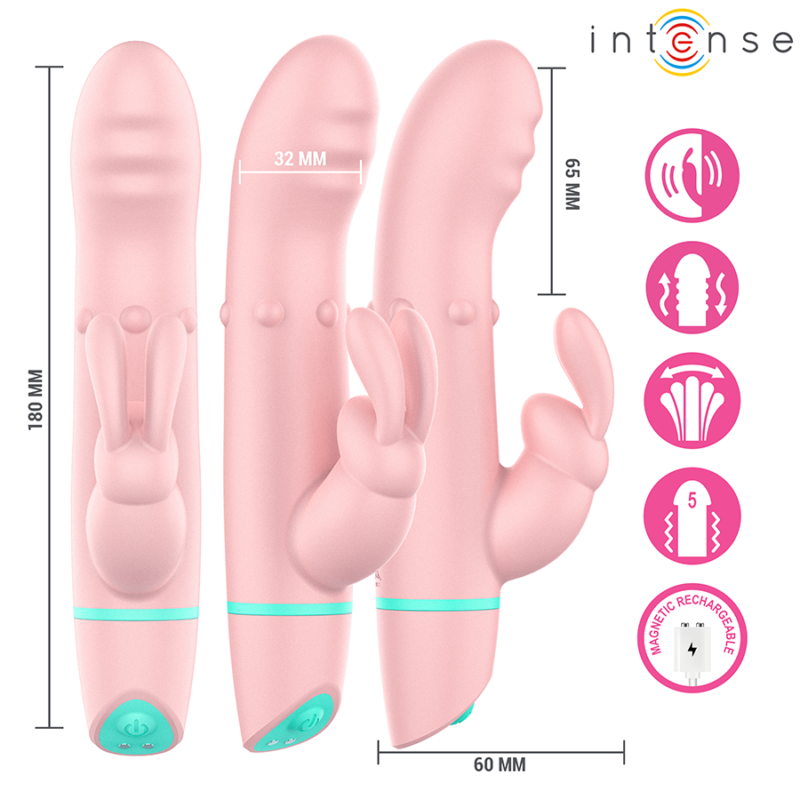 INTENSE – ALVIN RABBIT STIMULATOR & ROLLING VIBRATOR + OSCILLATING Rabbit Vibrators | SEX Shop Ireland 8