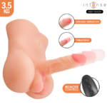 INTENSE DEEP TOUCH – DAMIEN TORSO WITH ANUS AND REALISTIC DILDO WITH PUSHING AND VIBRATION REMOTE CONTROL 3.5 KG Dildos | SEX Shop Ireland 12