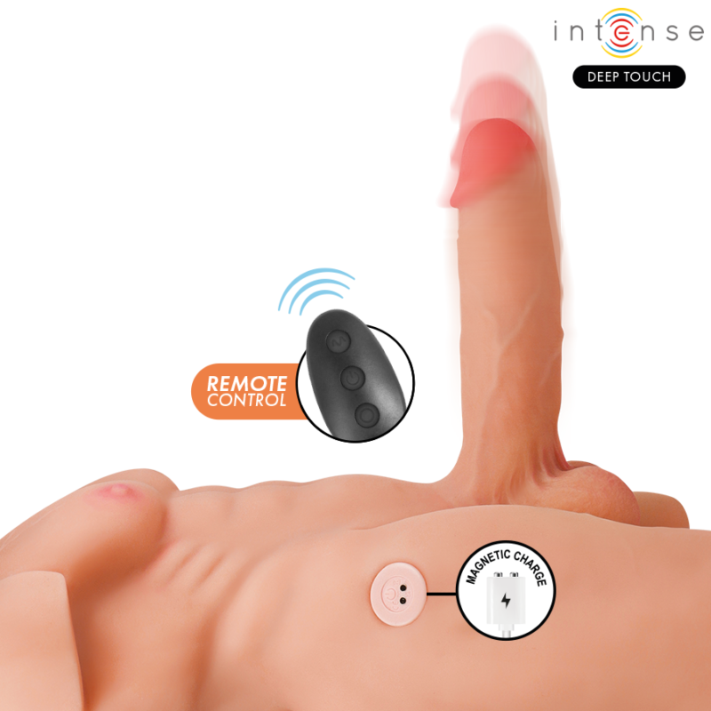 INTENSE DEEP TOUCH – MARTY TORSO WITH ANUS AND REALISTIC DILDO WITH PUSHING AND VIBRATION, REMOTE CONTROL, 6.2 KG Dildos | SEX Shop Ireland 7