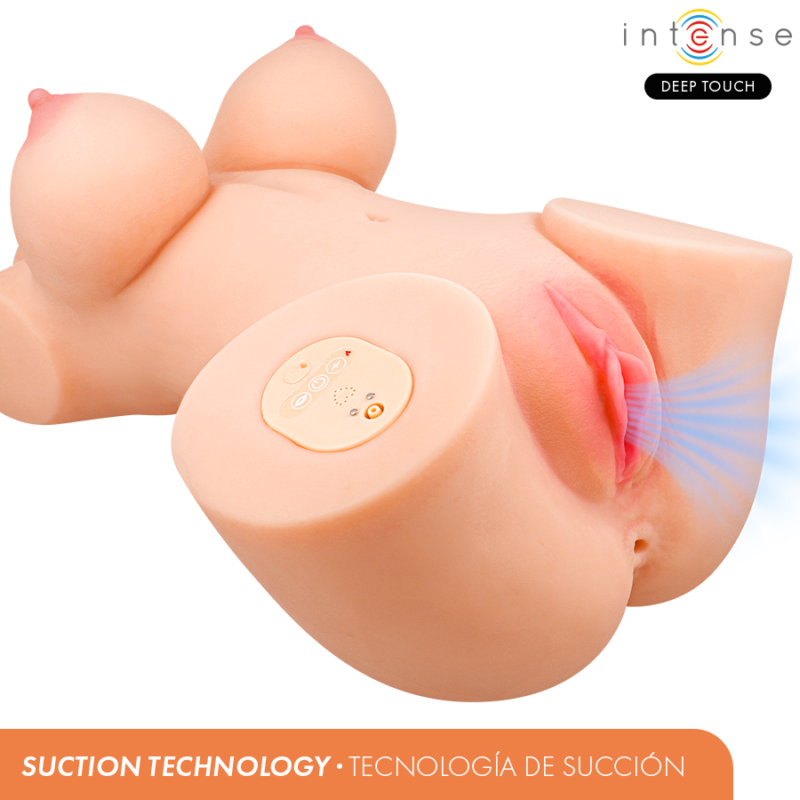 INTENSE DEEP TOUCH – VERO TORSO ANUS AND VAGINA WITH SUCTION, HEAT, VIBRATION AND VOICE EFFECTS WITH REMOTE CONTROL 5.5 KG Sex Toys | SEX Shop Ireland 5