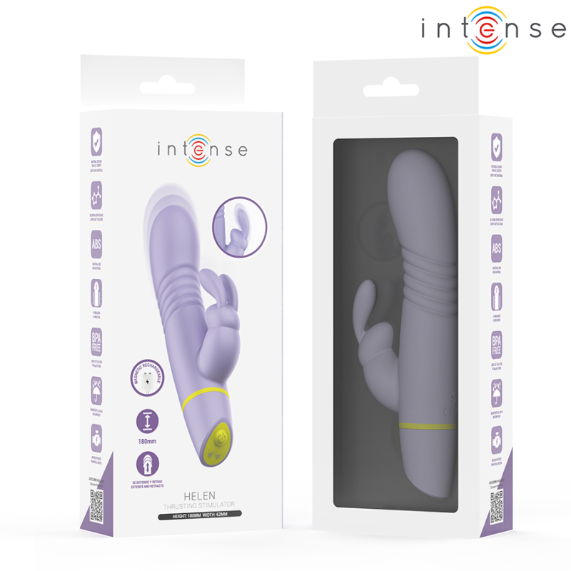 INTENSE – HELEN RABBIT STIMULATOR & THRUSTING VIBRATOR Rabbit Vibrators | SEX Shop Ireland 7