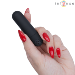 INTENSE – KAREN MINI RECHARGEABLE VIBRATING BULLET BLACK Bullet Vibrators | SEX Shop Ireland 13