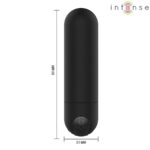 INTENSE – KAREN MINI RECHARGEABLE VIBRATING BULLET BLACK Bullet Vibrators | SEX Shop Ireland 16