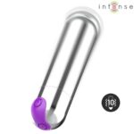 INTENSE – KAREN MINI RECHARGEABLE VIBRATING BULLET SILVER Bullet Vibrators | SEX Shop Ireland 14