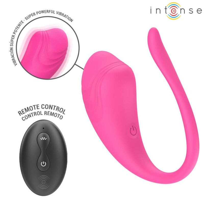 INTENSE – OLIVIA PINK VIBRATING EGG WITH REMOTE CONTROL Balls, eggs and bullets | SEX Shop Ireland 6
