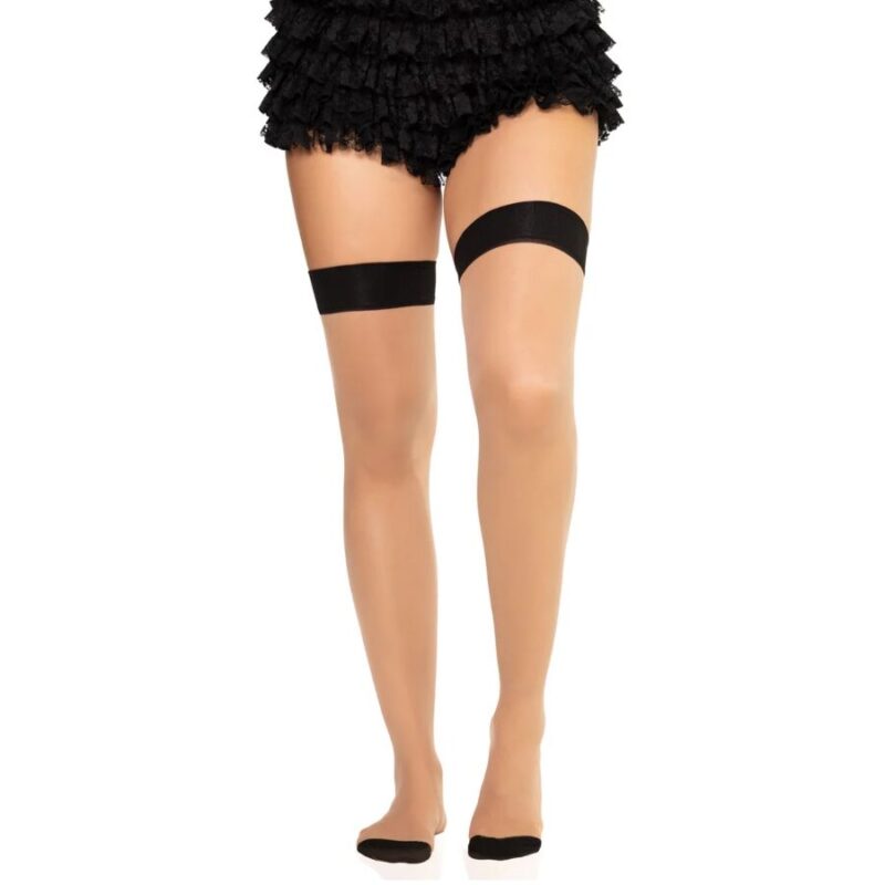 LEG AVENUE – 1963 SPANDEX BACKSEAM STOCKINGS BLACK – ONE SIZE Bodystocking | SEX Shop Ireland 8