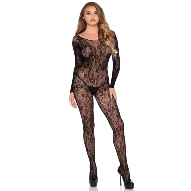 LEG AVENUE – 89366 LACE LINGERIE BODYSTOCKING BLACK – ONE SIZE Bodystocking | SEX Shop Ireland 9
