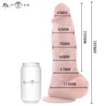 MR INTENSE – EXTRABIG SPENCER SILICONE DILDO 28 CM -Ø- 7.3 CM Dildos | SEX Shop Ireland 17