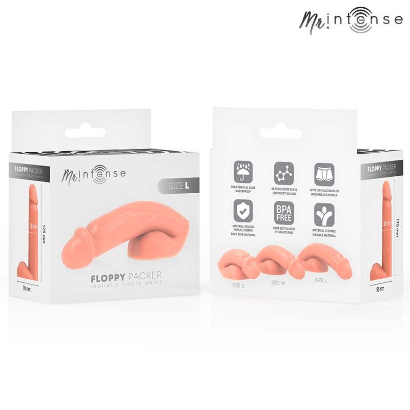 MR INTENSE – FLOPPY SIZE L REALISTIC PACKER Dildos | SEX Shop Ireland 6