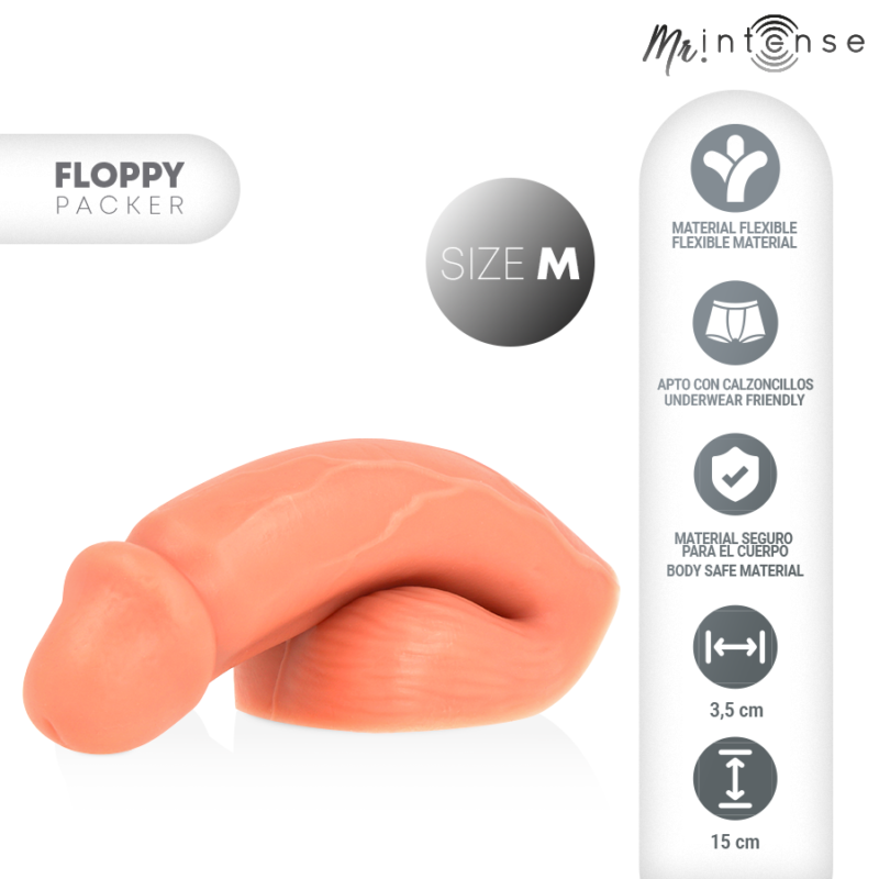 MR INTENSE – FLOPPY SIZE M REALISTIC PACKER Dildos | SEX Shop Ireland 5